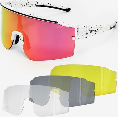 YEAZ Óculos de sol desportivos 'Sunthrill' em preto / branco, Vista do artigo