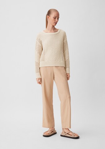 comma casual identity Pullover in Beige