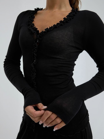 T-shirt Seamless Basic en noir