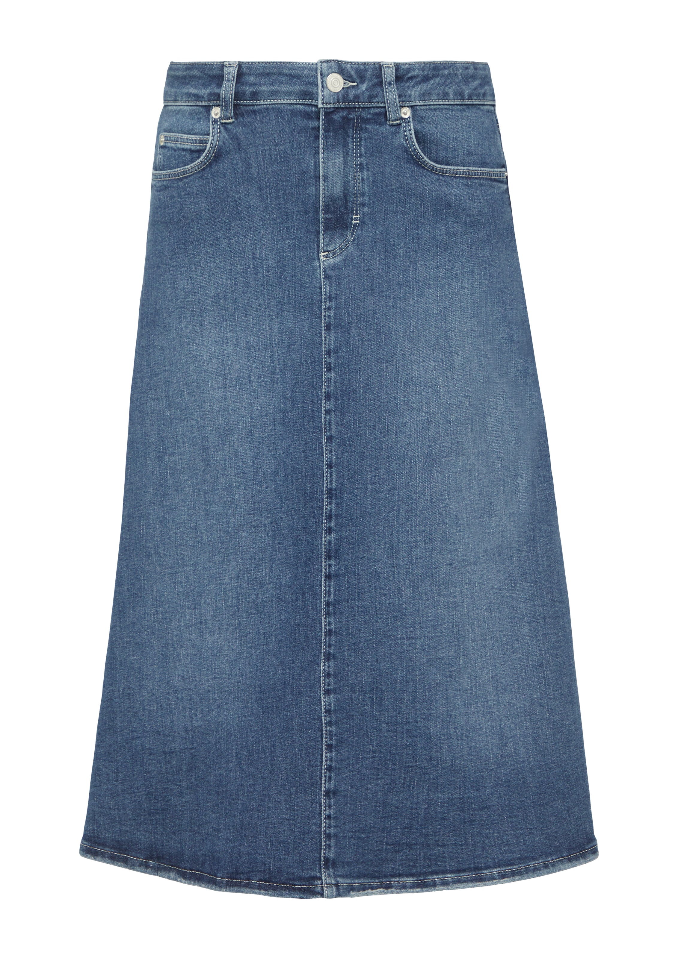 comma casual identity Rok in Blauw: voorkant