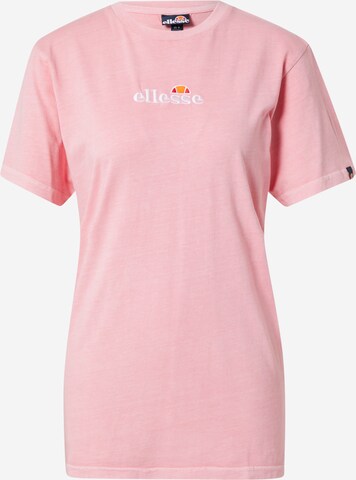 ELLESSE T-Shirt 'Annatto' in Pink: predná strana