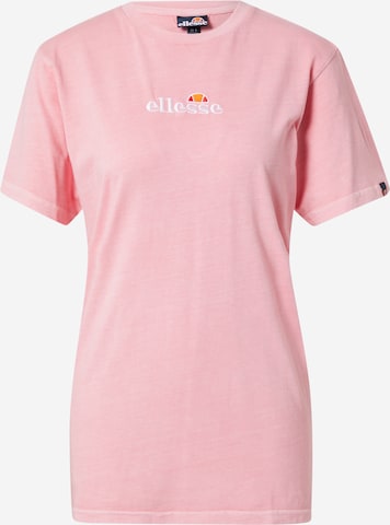 ELLESSE T-shirt 'Annatto' i rosa: framsida