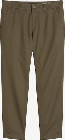 Marc O'Polo Chino 'Mossbo' in Bruin: voorkant