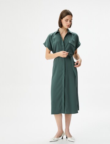 Koton Blousejurk in Groen: voorkant