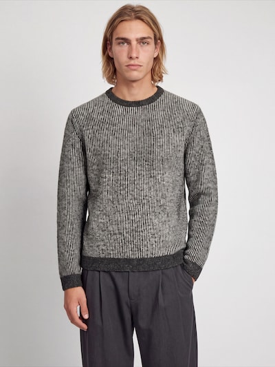 JACK & JONES Pull-over 'JPRBLASIMON' en S en beige / noir chiné, Vue avec produit