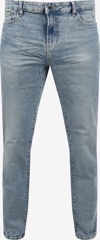 !Solid Regular Jeans in Blue: front