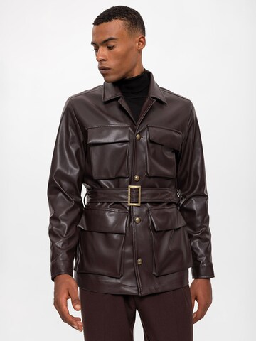 Antioch Between-season jacket in Brown: front