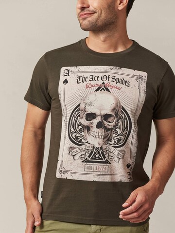 T-Shirt 'Ace' Deeluxe en vert