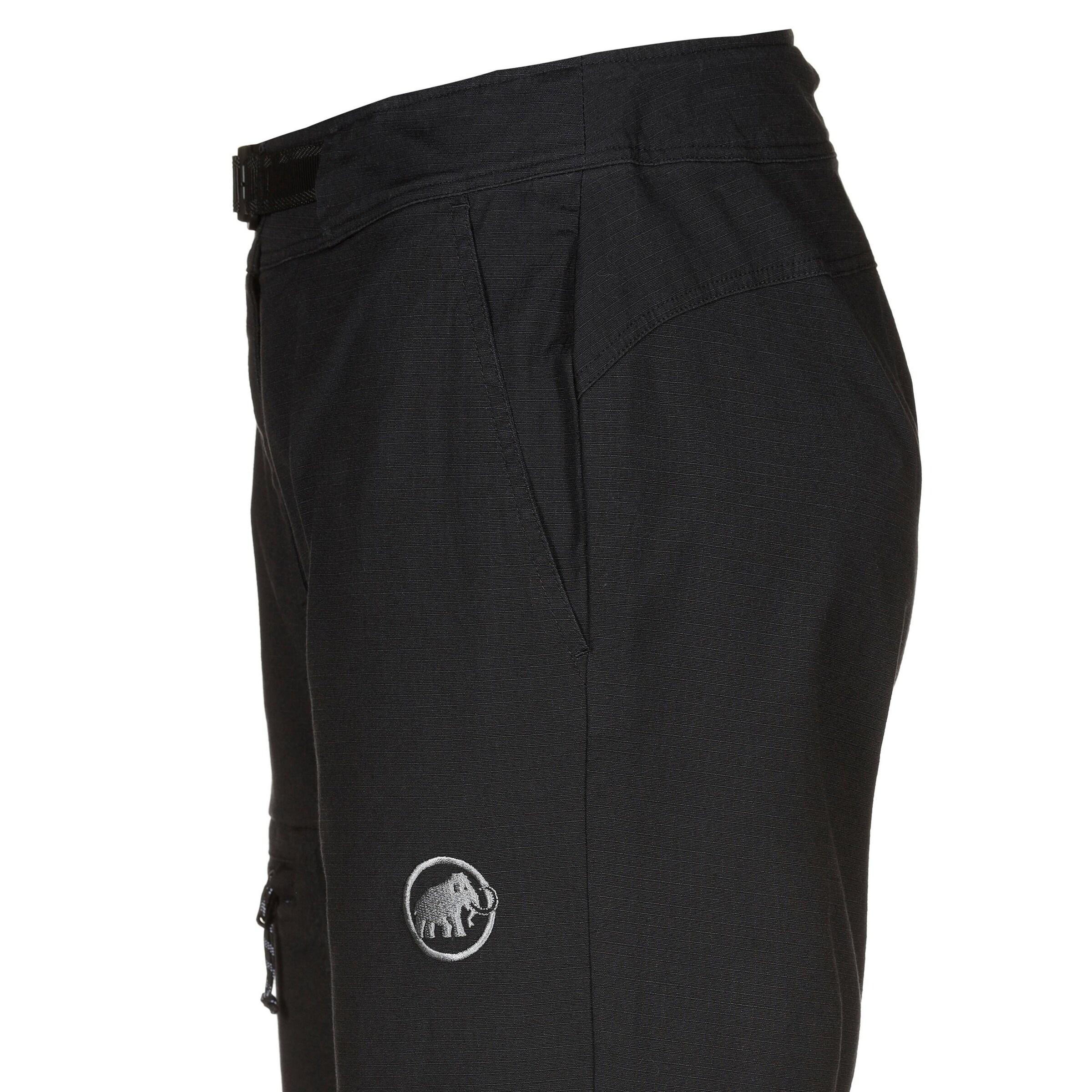 MAMMUT Regular Outdoor Pants 'Tamaro' in Black