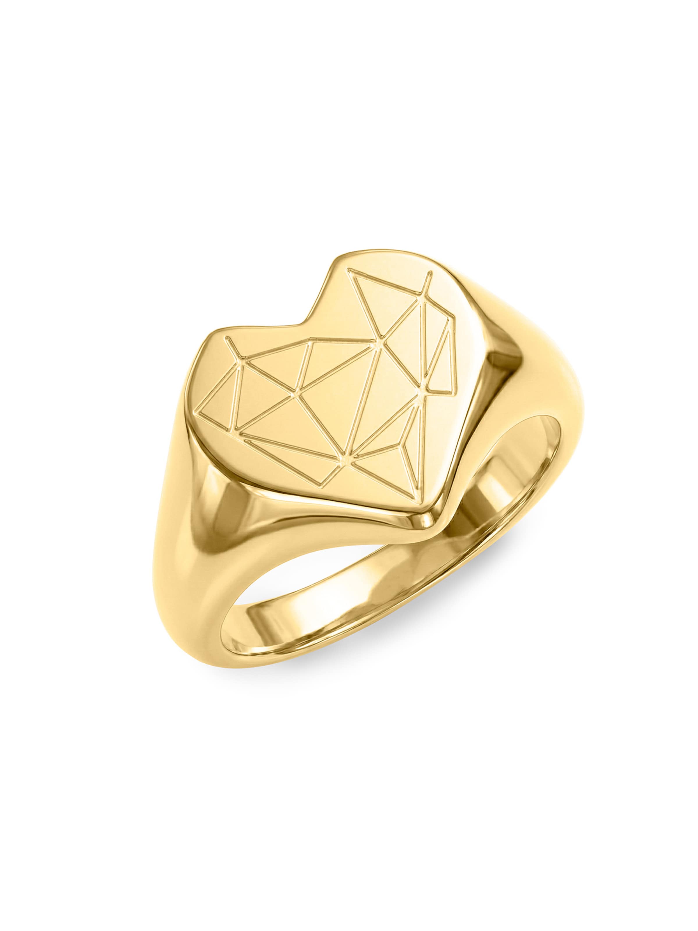 Liebeskind Berlin Ring in Gold: Vorderseite