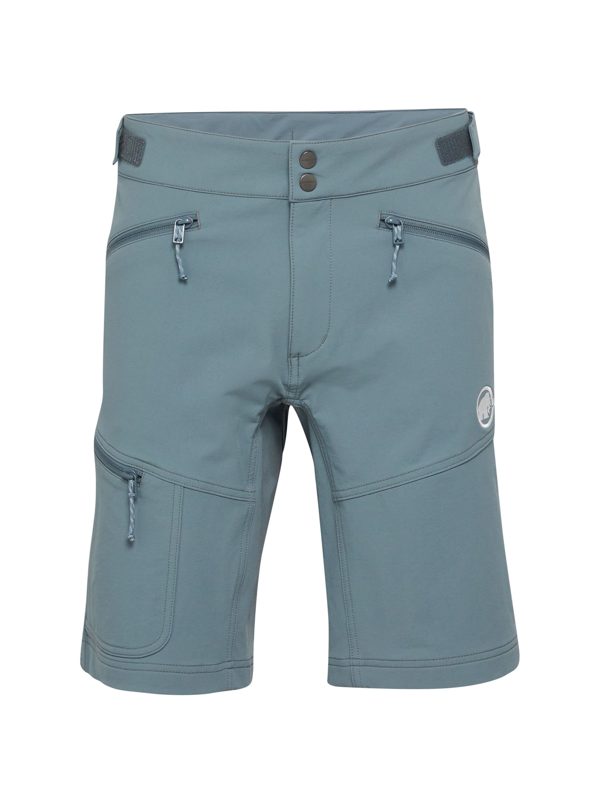 MAMMUT Outdoorhose in Grau: Vorderseite