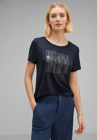 STREET ONE Shirt in Dark Blue | ABOUT YOU