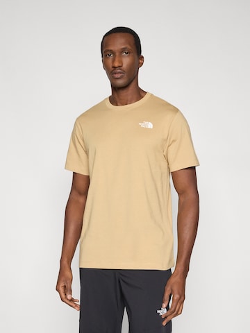 THE NORTH FACE Μπλουζάκι 'EVOLUTION BOX NSE' σε μπεζ