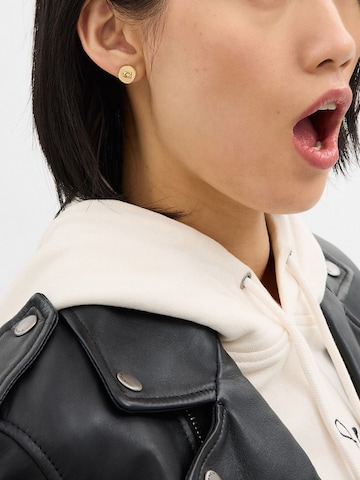Boucles d'oreilles COACH en or : devant