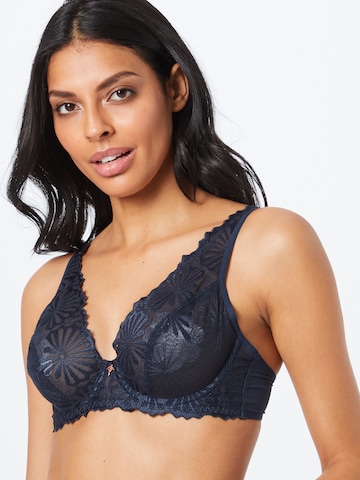 JOOP! Triangle Bra in Blue: front