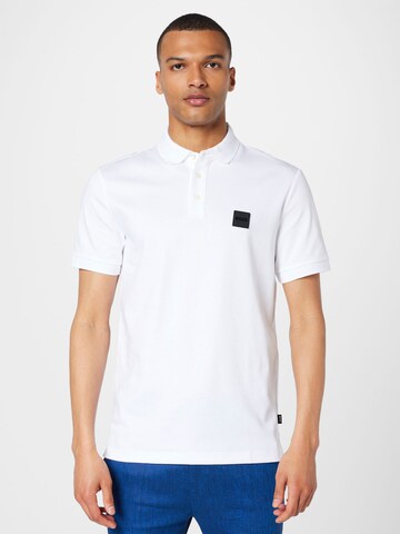 BOSS Koszulka 'Parlay' w kolorze biały: przód