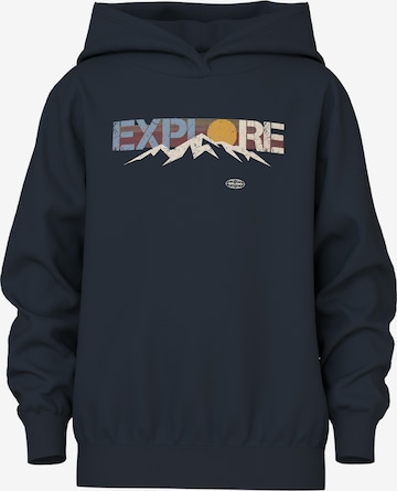 NAME IT Sweatshirt 'NKMVILDAR' in Blue: front