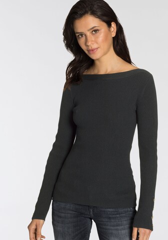 MELROSE Sweater in Black: front