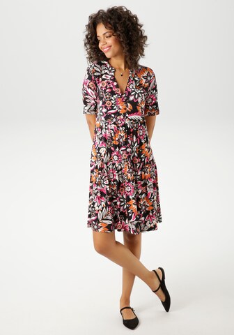 Aniston CASUAL Kleid in Mischfarben
