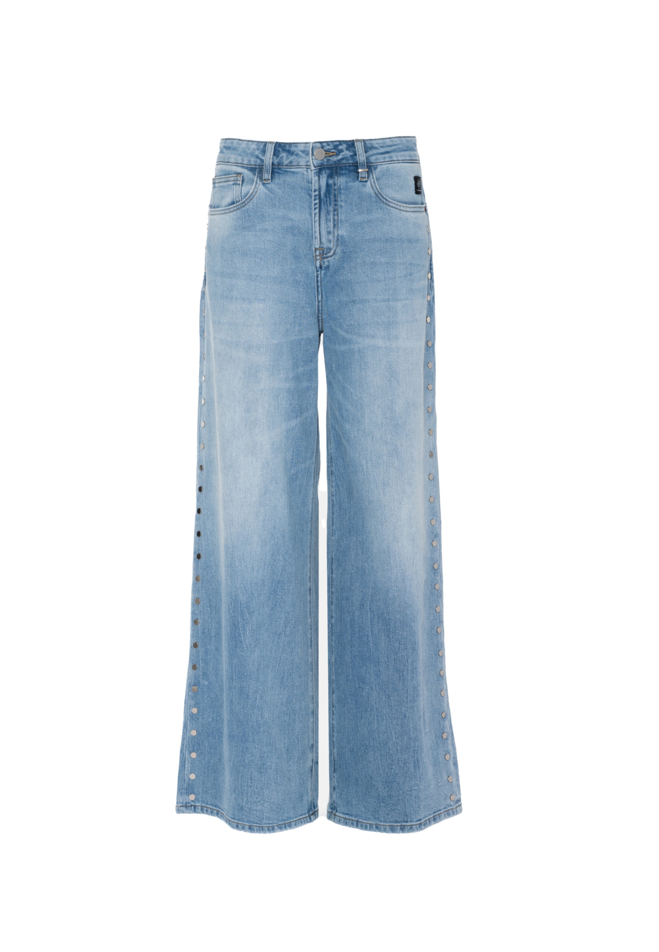 Elias Rumelis Wide leg Jeans 'Kalea' in Blauw: voorkant