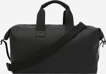 juoda Calvin Klein „Weekender“ krepšys: priekis