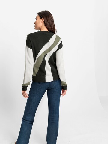 Pull-over heine en vert