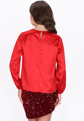 faina Blouse in Red