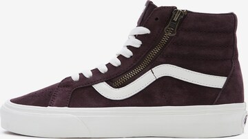 Baskets hautes 'SK8-Hi' VANS en violet : devant