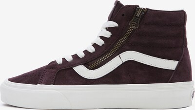 VANS Hög sneaker 'SK8-Hi' i plommon / vit, Produktvy