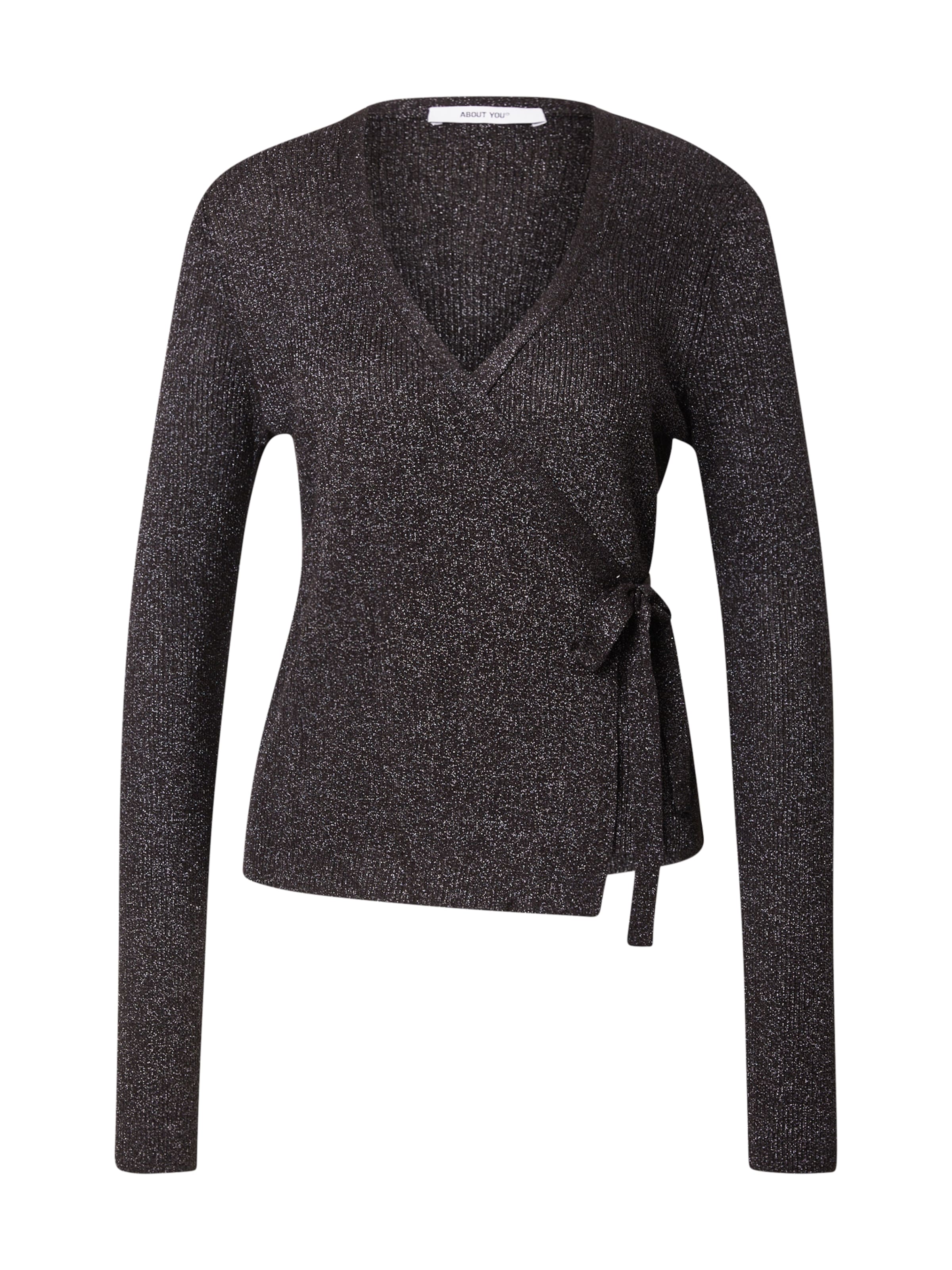 ABOUT YOU Тениска 'Branka' в черно: отпред