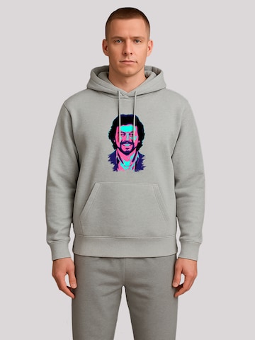 Sweat-shirt 'TV Times Jeremy Beadle 1982 Pop Art' F4NT4STIC en gris