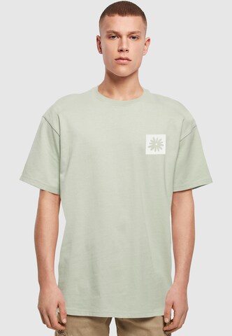 Maglietta 'Rebirth And Renewal' di Merchcode in verde: frontale