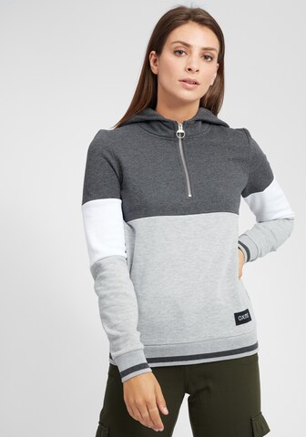 Sweat-shirt 'Omara' Oxmo en gris : devant