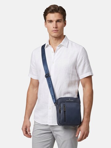 Borsa a tracolla 'Borsa a Tracolla Uomo Navigare - Poliestere Chiusura Zip' di Navigare in blu