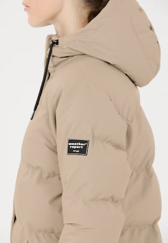 Weather Report Steppjacke 'Audrey' in Beige