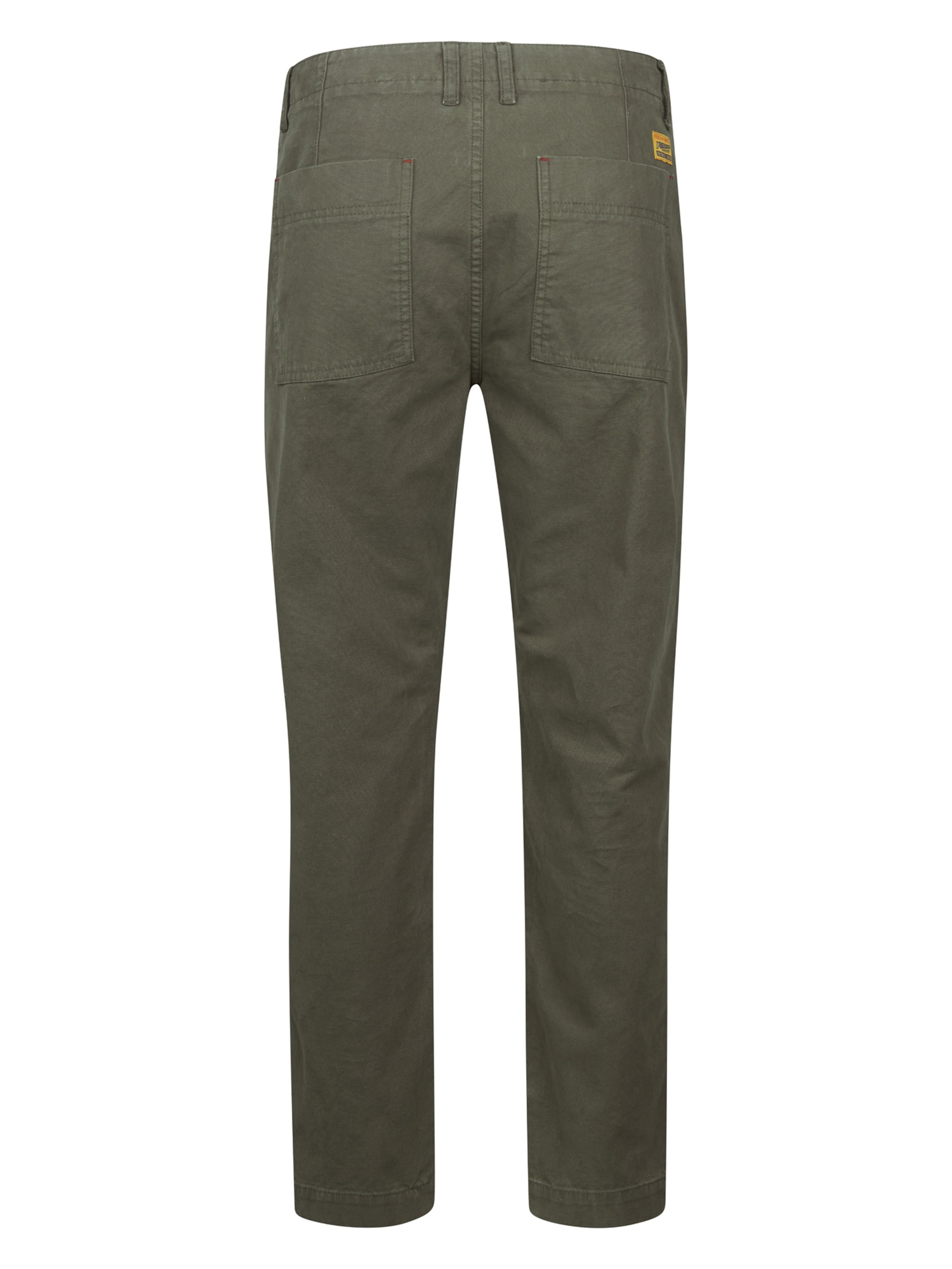 Petrol Industries Loosefit Broek 'Wausau' in Groen