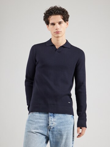 JOOP! Pullover 'Sachar' in Blau: Vorderseite