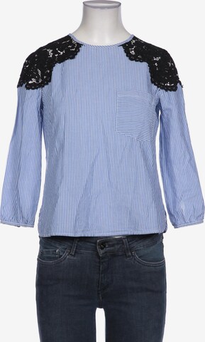 SET Bluse S in Blau: Vorderseite