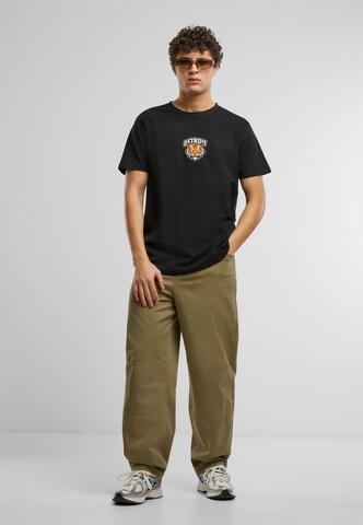 Mister Tee Shirt 'Detroit Tiger Head' in Schwarz