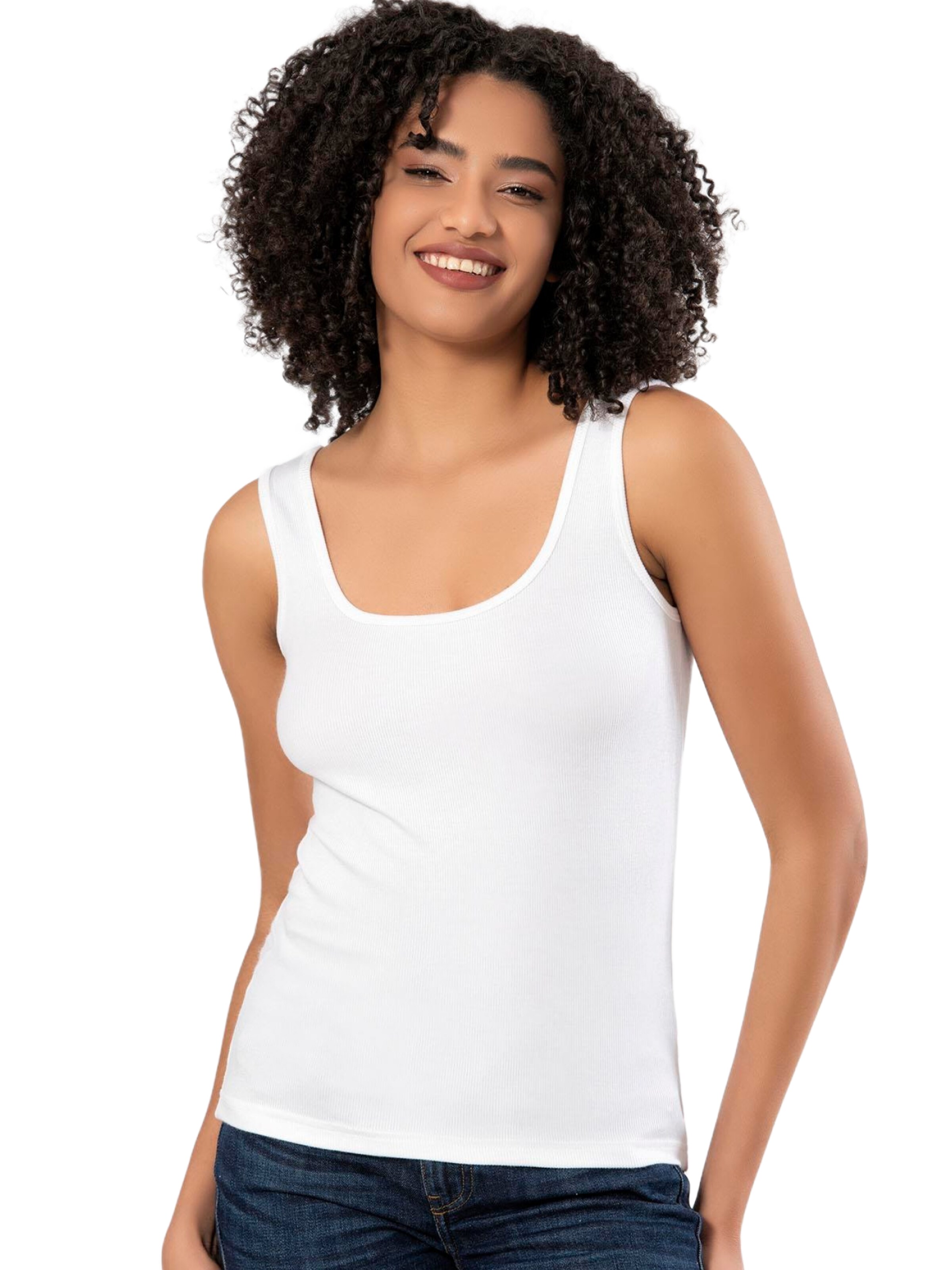 Erdem Top in White: front