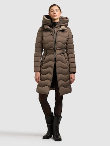 Manteau d’hiver 'Mira' khujo en marron