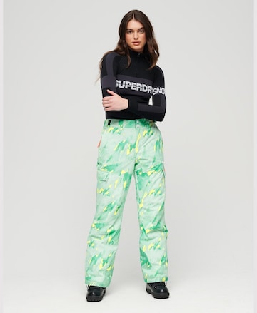 Superdry Regular Outdoor Pants 'Ultimate Rescue' in Green