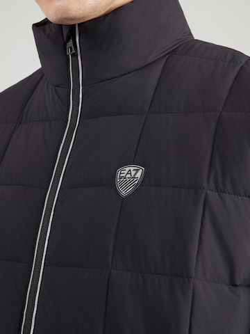 EA7 Emporio Armani Tussenjas in Zwart