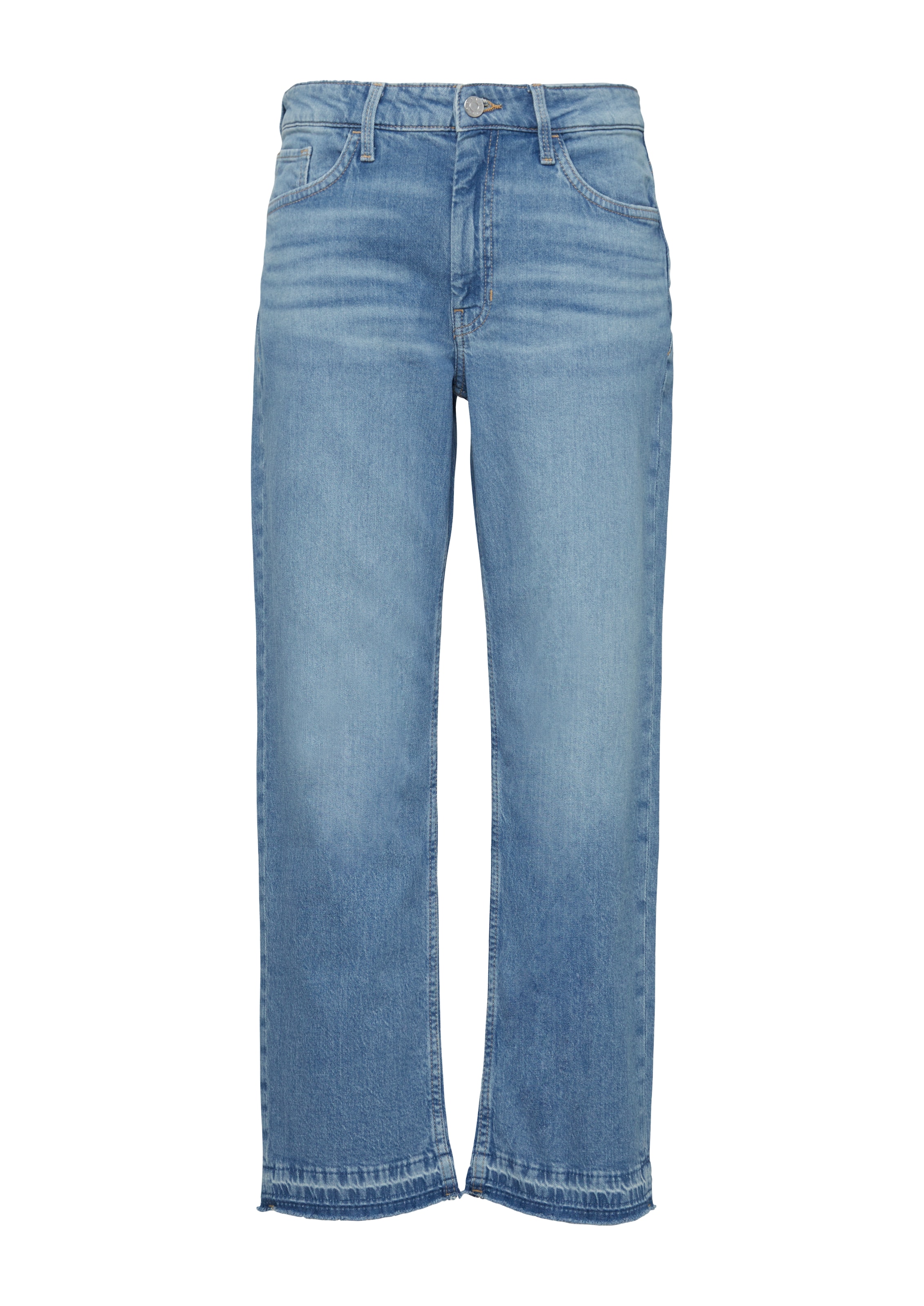 s.Oliver Jeans in de kleur Blauw denim, Productweergave
