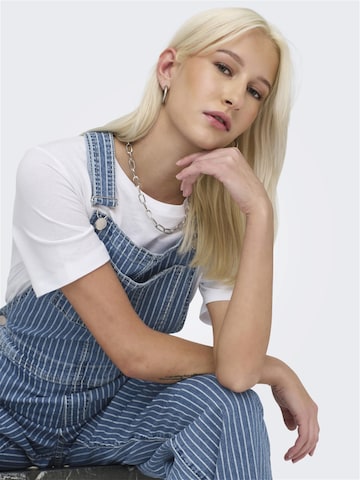 ONLY Regular Jean Overalls 'Adela' in Blue