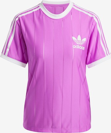 ADIDAS ORIGINALS Shirt 'Adicolor' in Purple: front