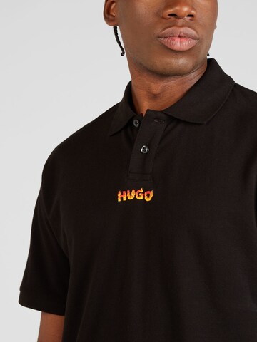 HUGO T-Shirt 'Dalio' in Schwarz