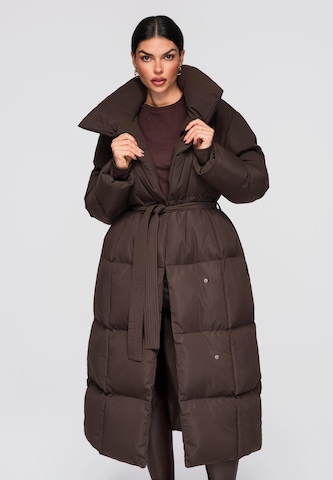Ombre Winter jacket 'OW-JALJ-0104' in Brown