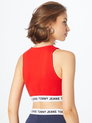 Tommy Jeans - Top 'Super' em vermelho