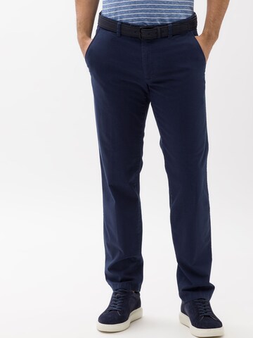 BRAX Regular Chino Pants 'Jim' in Blue: front